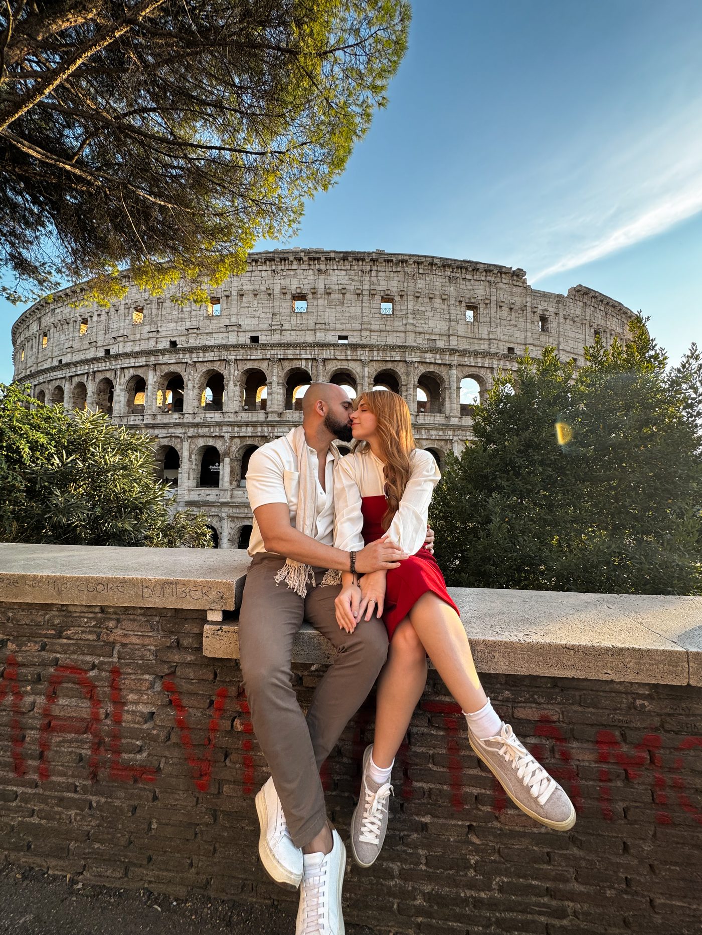 Lele e Chico em Roma